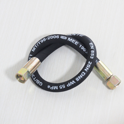 Hoge druk warmtebestendige olietransferhydraulische slang met rubbermateriaal OEM/ODM