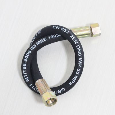 Hoge druk warmtebestendige olietransferhydraulische slang met rubbermateriaal OEM/ODM