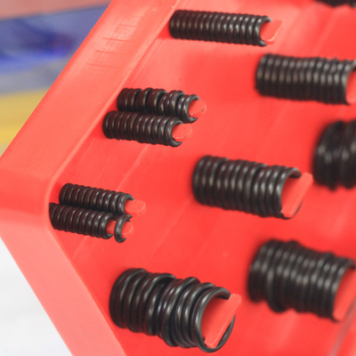 Transparante zakpakket oliebestendige O-ring kit met hoge temperatuurbestandheid