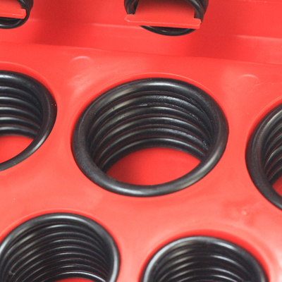 Transparante zakpakket oliebestendige O-ring kit met hoge temperatuurbestandheid