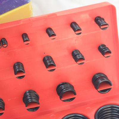 Transparante zakpakket oliebestendige O-ring kit met hoge temperatuurbestandheid