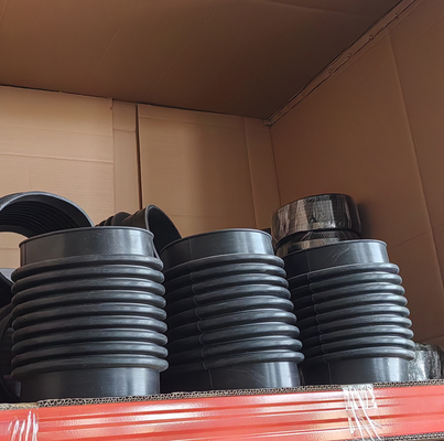 Kleine siliconen rubber bellows voor cnc machine elke kleur is ok en verpakkingsoplossingen