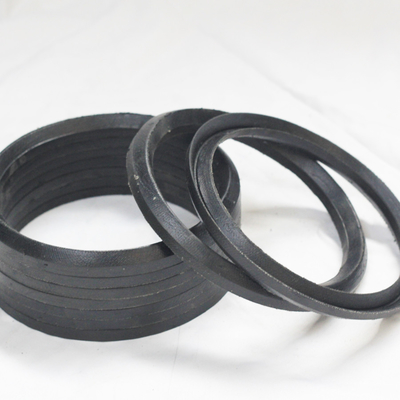 Op maat gemaakte kleuren FPM Rubber V-Packing Combination Sealing Ring voor hogedrukcilinder