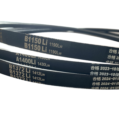 Kleine elektrische V-gordel driehoekige rubber voor industriële en landbouw toepassingen
