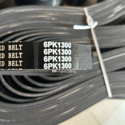 Auto 6PK Aanpasbaar EPDM Motor Ribbed Belt OEM Support Rubber Fan Belt Automotive Gebruik Auto Drive PK V-Gordel Groottes