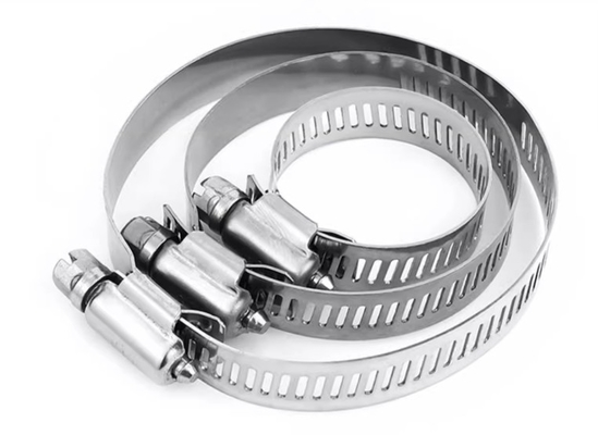 SS 304 roestvrij staal metalen Amerikaanse slangpijp clip zebra worm versneller schroefdrive verstelbaar voor 1/4 tot 12 inch