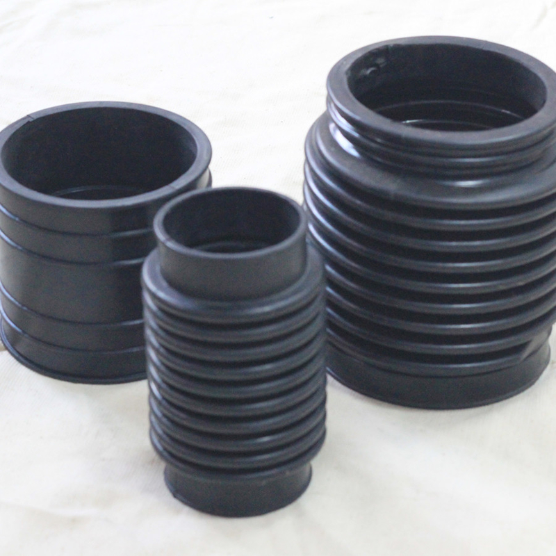 Custom Compression Molding Rubber Cylinder Bellows in elke kleur voor OEM-productie
