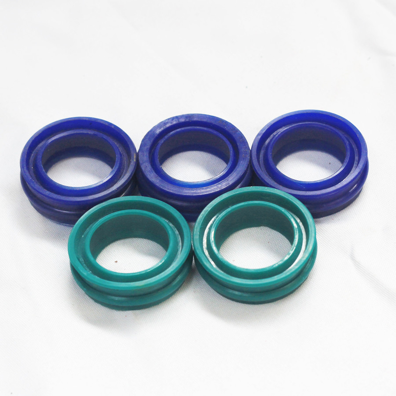 Gepersonaliseerd EU-type Groen Blauw Oliezegel Pneumatische rubbercilinders Sigel met PU-materiaal