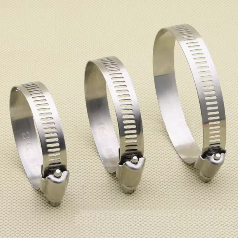 SS 304 roestvrij staal metalen Amerikaanse slangpijp clip zebra worm versneller schroefdrive verstelbaar voor 1/4 tot 12 inch
